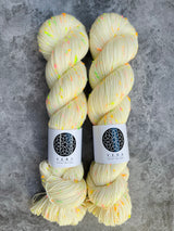 White | Merino DK Neon Sprinkles