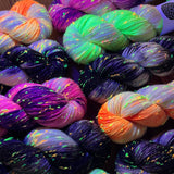 Purple | Merino Sock Neon Sprinkles