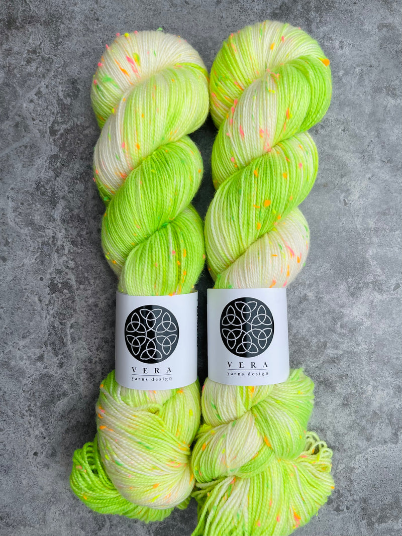 Green | Merino DK Neon Sprinkles