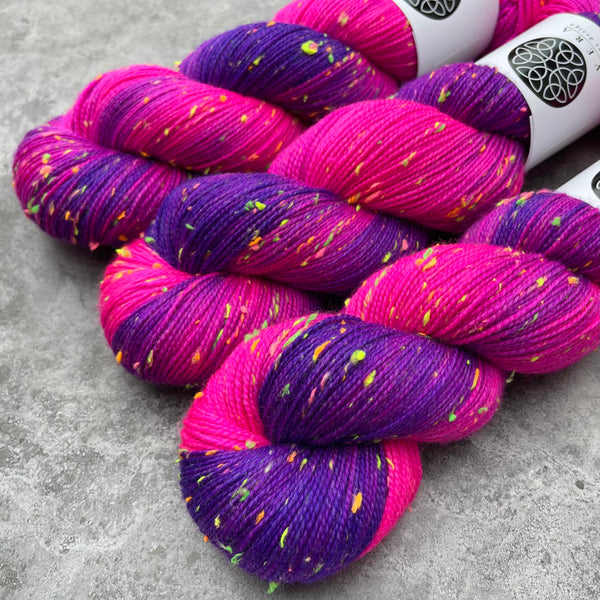 Caimito | Merino Sock Neon Sprinkles