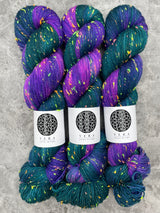Dark | Merino Sock Neon Sprinkles