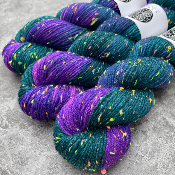 Dark | Merino DK Neon Sprinkles