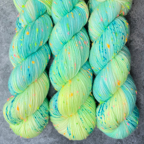 Crystal | Merino Sock Neon Sprinkles
