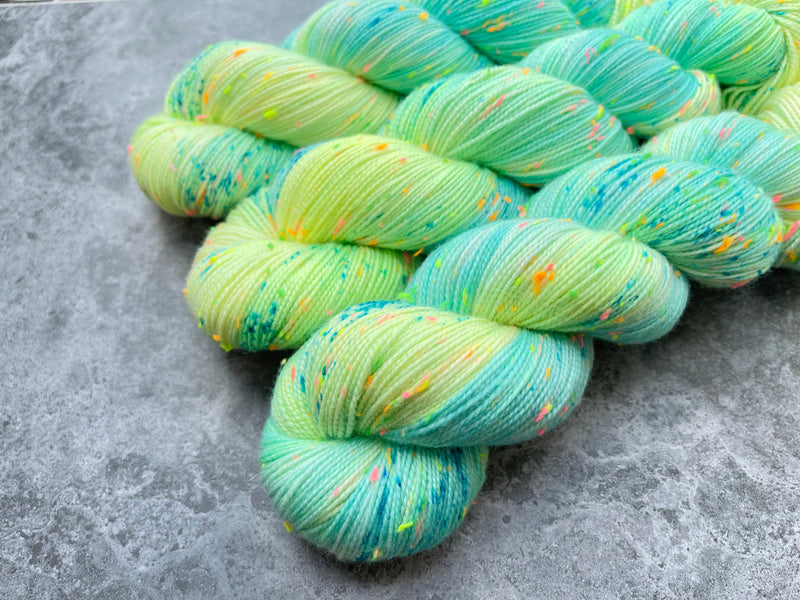 Crystal | Merino Sock Neon Sprinkles