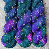 Dark | Merino Sock Neon Sprinkles