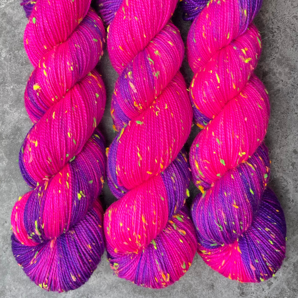 Caimito | Merino Sock Neon Sprinkles