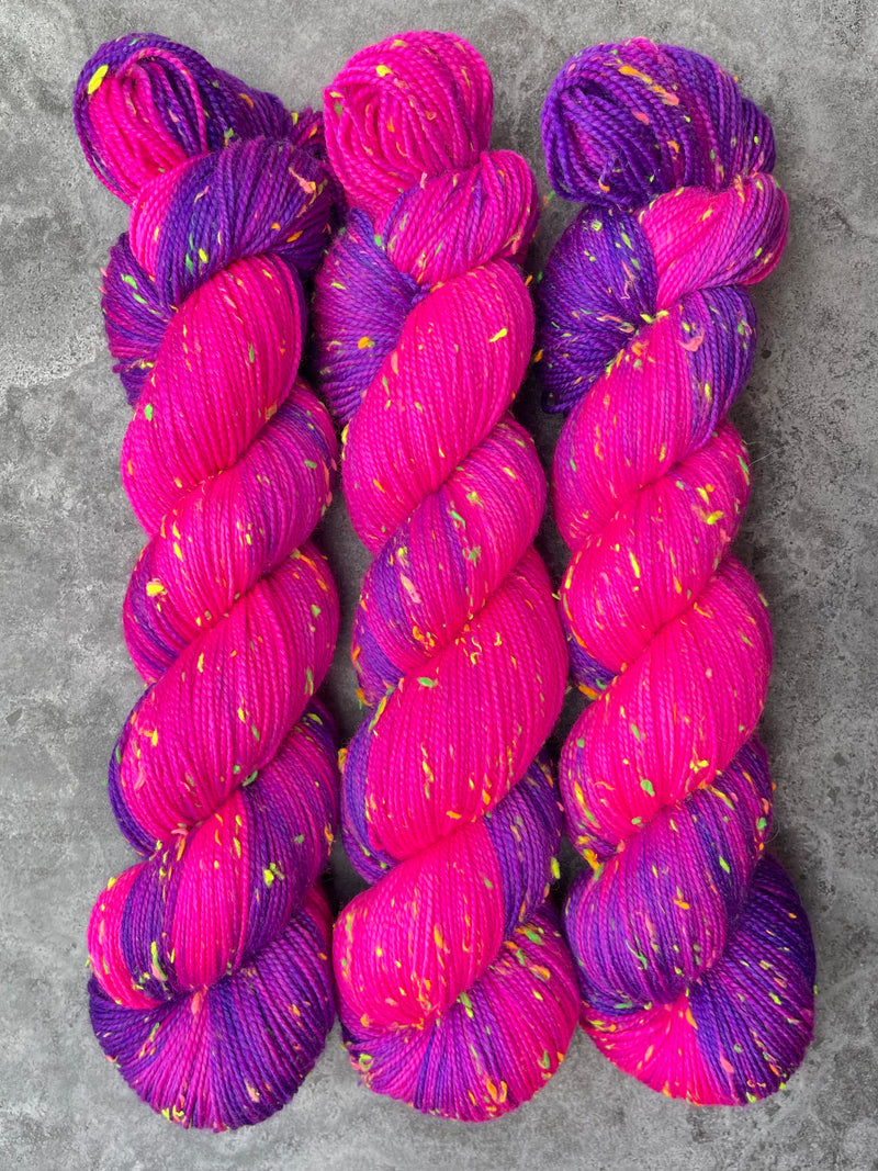 Caimito | Merino Sock Neon Sprinkles