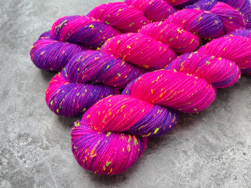 Caimito | Merino Sock Neon Sprinkles
