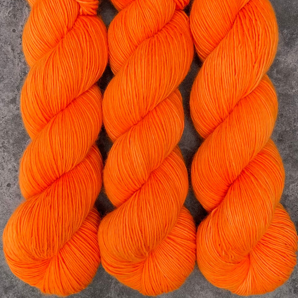 Orange | Merino Sock High Twist