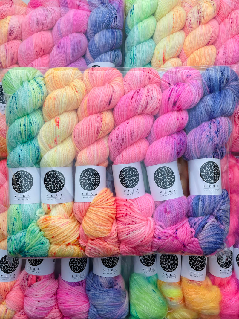 Summer Fade | 6×100 g Merino Aran Ultra