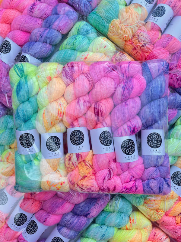 Summer Fade | 6×100 g Merino Soft Lace | Pre-order