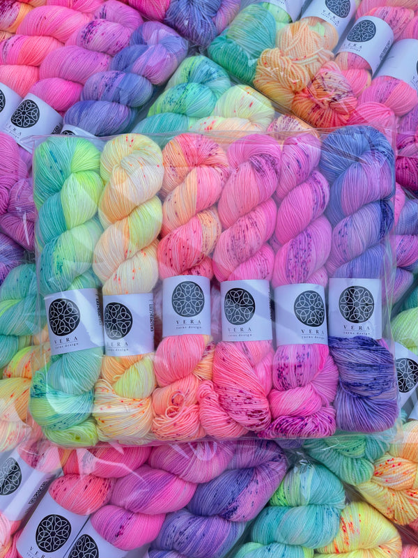 Summer Fade | 6×100 g Merino Singles