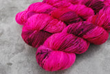 Hand dyed merino yarn