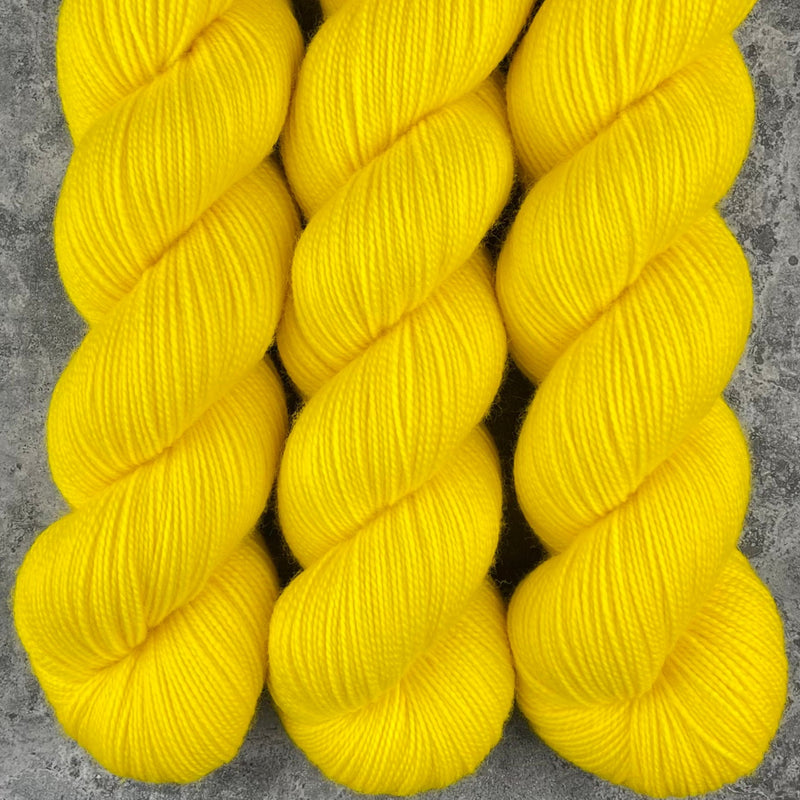 Yellow | Merino Sock High Twist