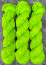 Neon green | Merino Sock High Twist