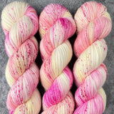 Hand dyed merino yarn